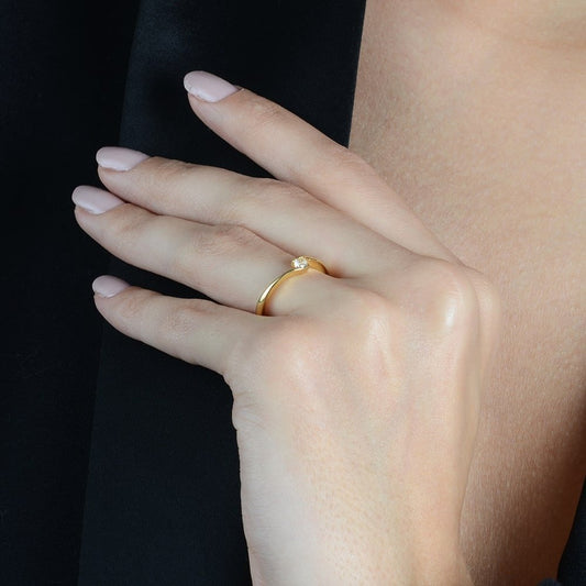 Joia Rofyn banhada a ouro 24k ou prata 925 antialérgica com 2 anos de garantia