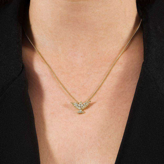Joia Rofyn banhada a ouro 24k ou prata 925 antialérgica com 2 anos de garantia