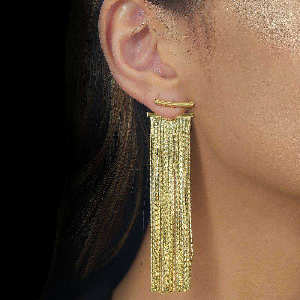 Joia Rofyn banhada a ouro 24k ou prata 925 antialérgica com 2 anos de garantia